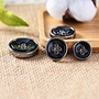 4-holes alloy shirt buttons